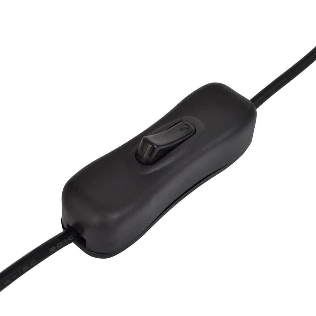 vidaXL LED аквариумна лампа 28 см бяла