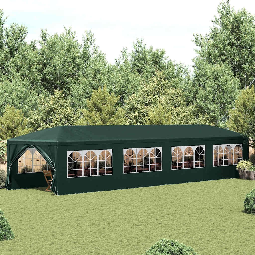 vidaXL Парти шатра 3x12 м зелена